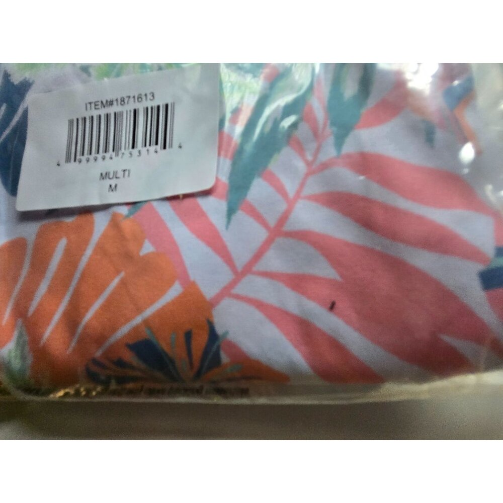 Roxy Womens Tropical Print Swim Trunks Style Shorts M Polyester/Spandex Blend - Picture 7 of 8